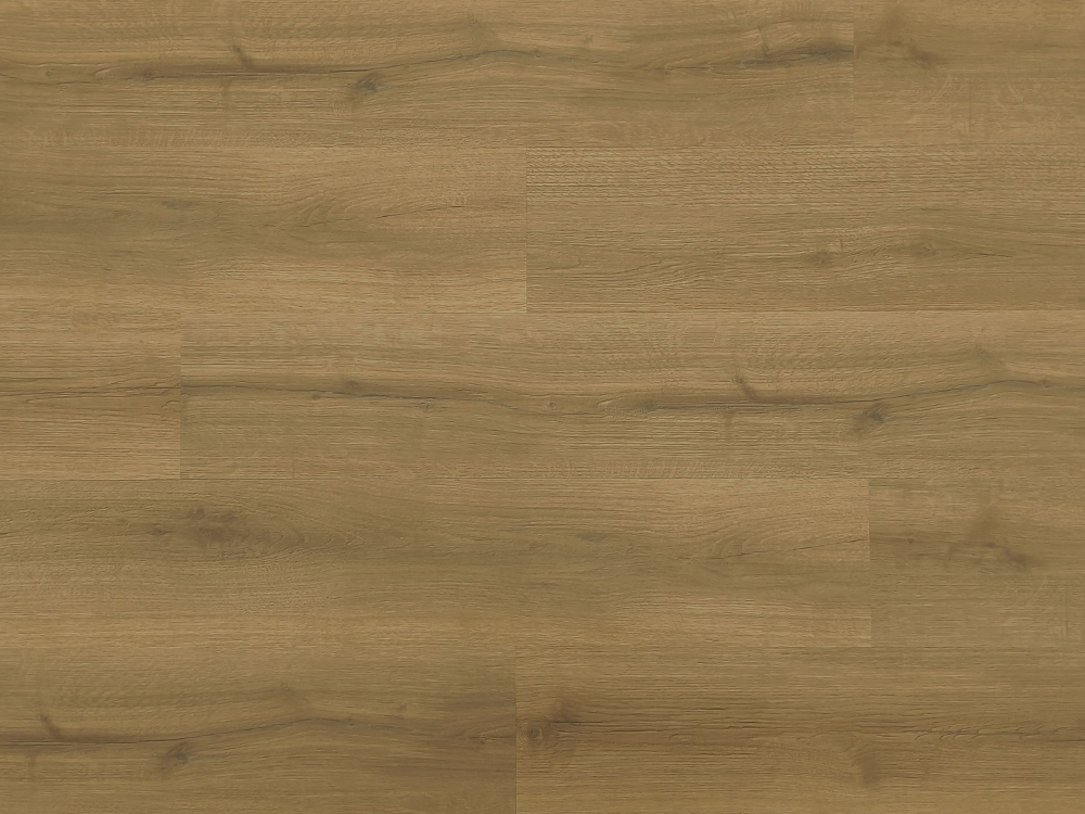 SPC ফ্লোরিং মাঝারি বাদামী কাঠের দানা 7.25×48