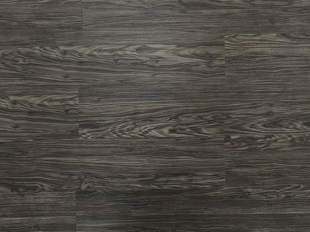LVT ফ্লোরিং গাঢ় ধূসর কাঠ 6×36