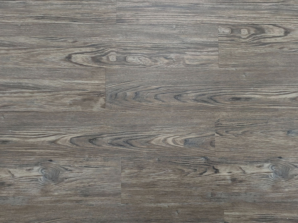 LVT ফ্লোরিং হালকা ধূসর বাদামী কাঠ 6×36